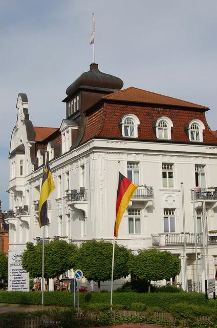 Früher glanzvolle Hotels - heute Kurkliniken