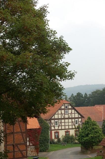Nur eine Hand voll Bauernhöfe: Ellnrode