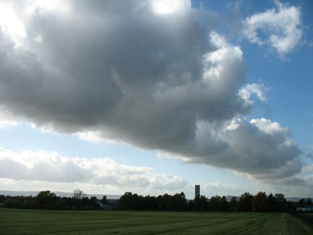 Wolkenband am Himmel