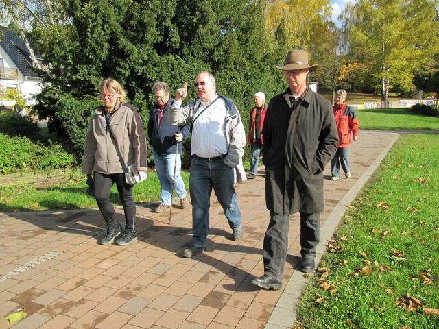 Im Park beim Rathaus