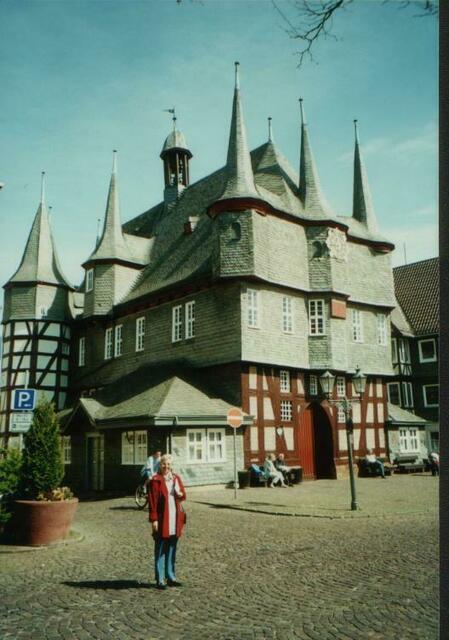 Das historische Rathaus von Frankenberg