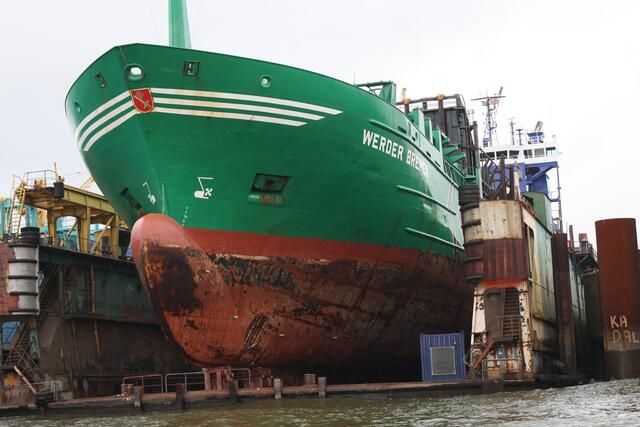 "Werder Bremen" in Hamburg, sowas...