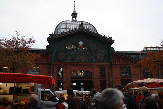 Die alte Fischauktionshalle...