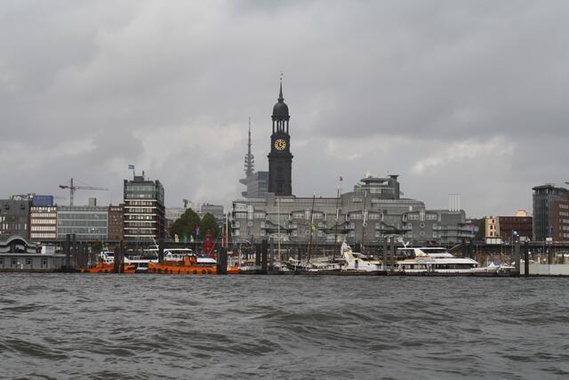 Das Wahrzeichen von Hamburg, der Michel