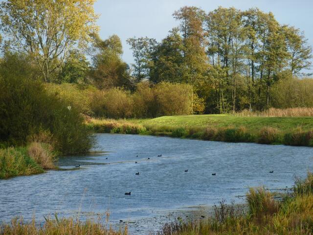 ... auch entlang der Hunte