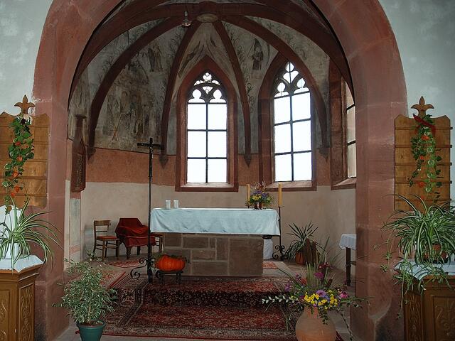 Dorfkirche in Hohwiller