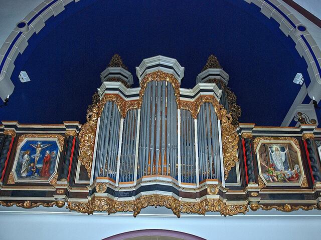 Evangelische Zwiebelturmkirche in Sessenheim