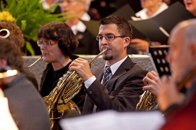 Horn und Fagott beim Chor- und Orchesterkonzert 2009 in Schwabmünchen