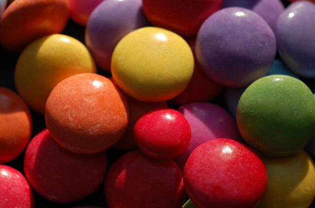 Viele, viele bunte Bömbchen!