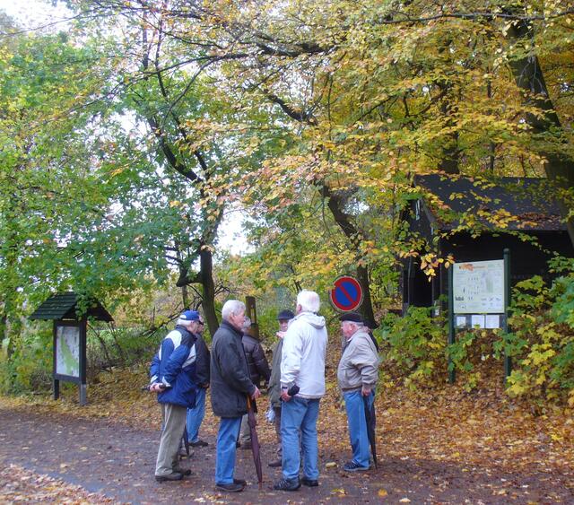 An der Schutzhütte angekommen