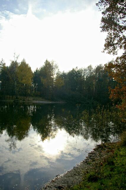 zumindest im See erscheint die Sonne