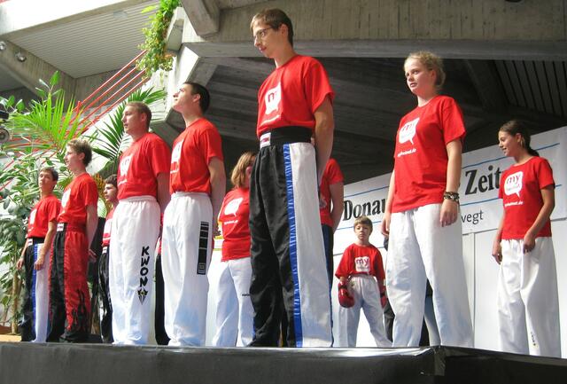 Vorführung auf der Donau-Ries-Messe in Donauwörth