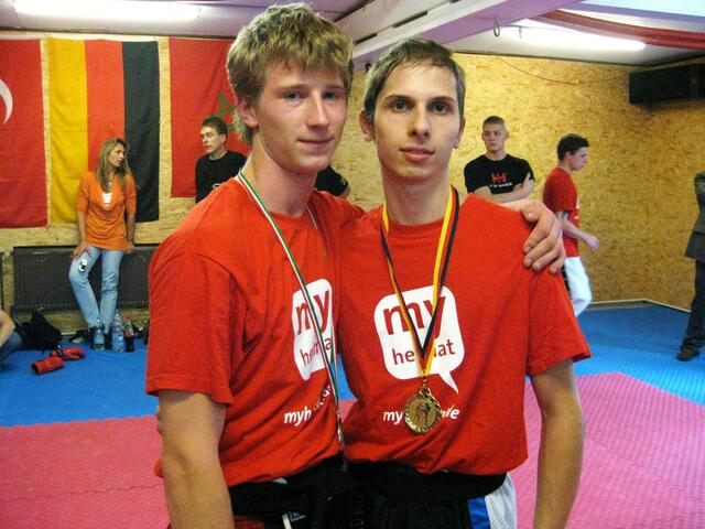 Eduard Bittner und Marco Cavaliere bei der German Trophy