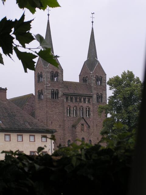 Blick zum Westwerk