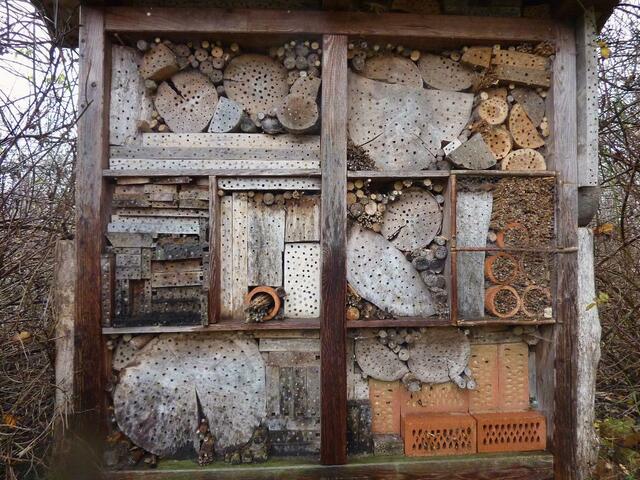 Ein Insektenhotel