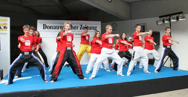 Vorführung auf der Donau-Ries-Messe in Donauwörth