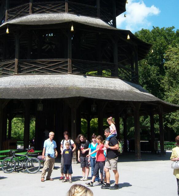 Ausflug in den Englischen Garten in München