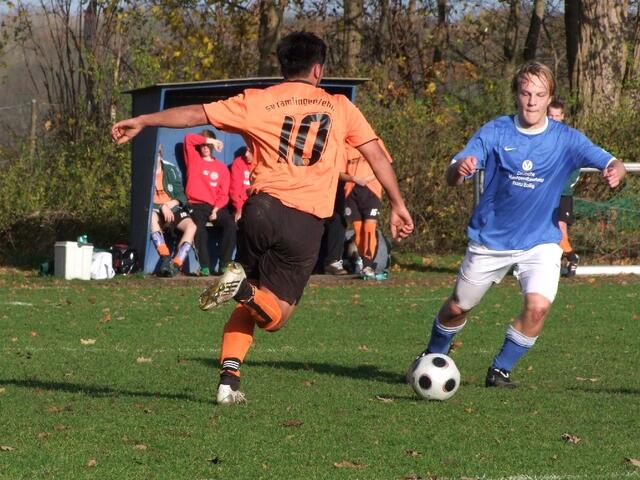 Wer ist schneller am Ball