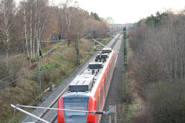 Betrieb auf der Schiene.