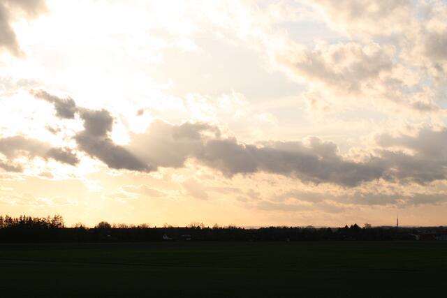Gute Sicht. Die Nadel rechts ist der Telemax in Hannover.
