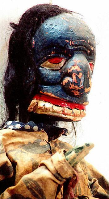 Wayang golek ist der Begriff für das javanische Stabpuppentheater