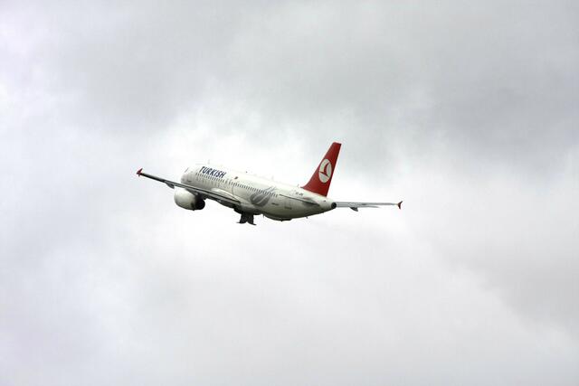 Türkisch Airline dreht richtung Istanbul