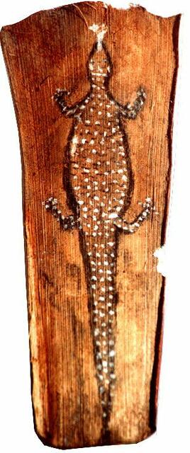 Palmblattmalerei vom Sepik, Papua-Neuguinea