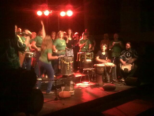 Schlussbild mit zwei Kontinenten !