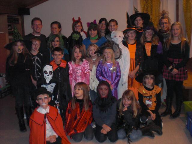 Halloween bei der Wasserwachtjugend