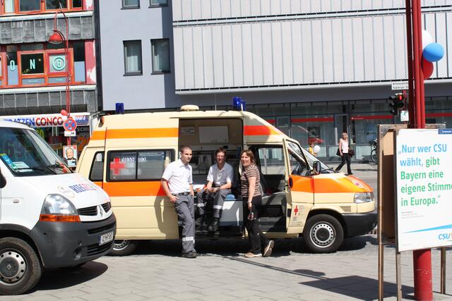 Beim Seifenkistenrennen in Gersthofen