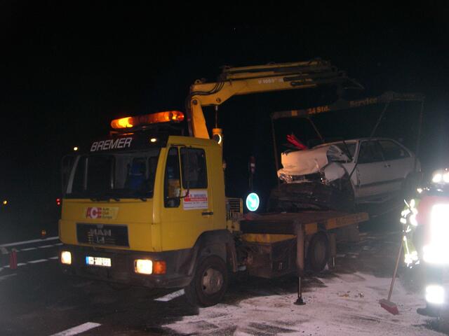 ...Endstation Abschleppwagen.