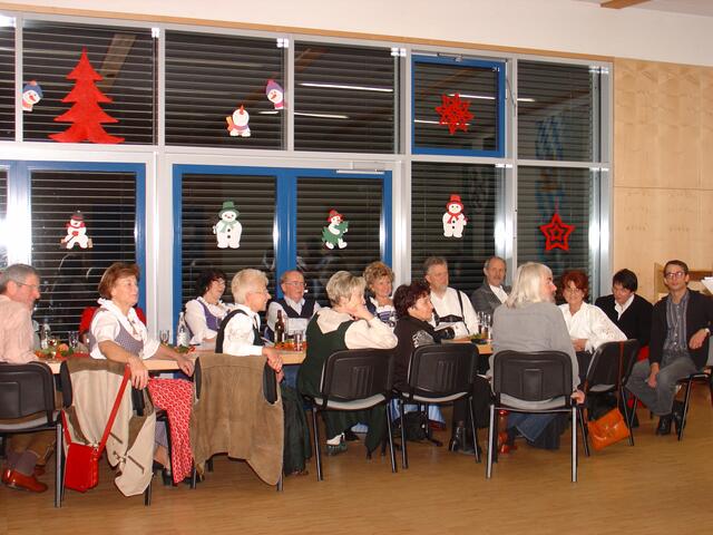 Blick auf die Besucher