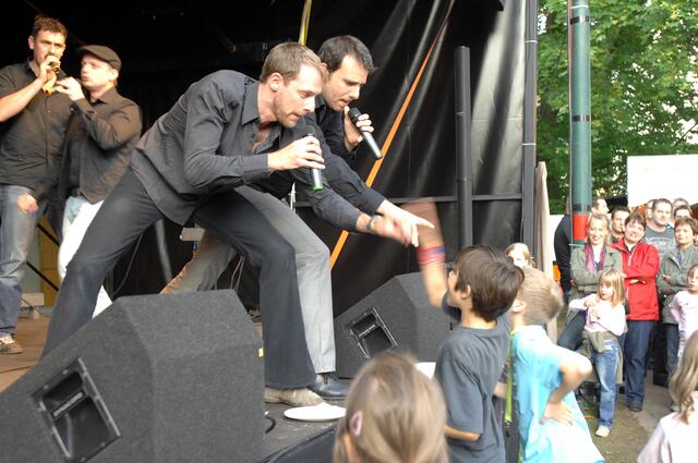 Cash 'n' go auf dem Neusässer Stadtfest