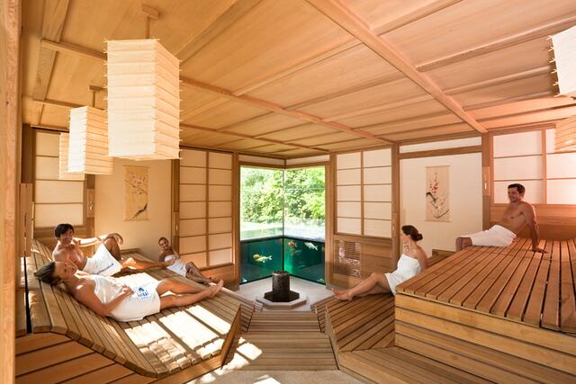 Schwitzen mit Kois | Foto: Danke an die Therme Bad Wörishofen