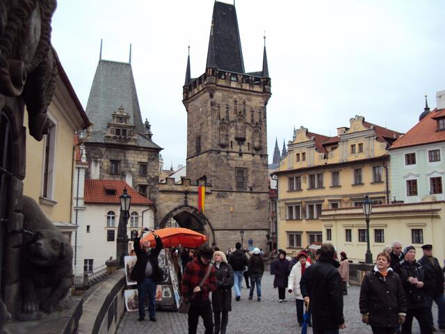 auf der Karlsbrücke