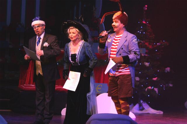 Peter Lorenz, Helga Piur und Frank Schöbel (Foto: Gerhard Pohl)