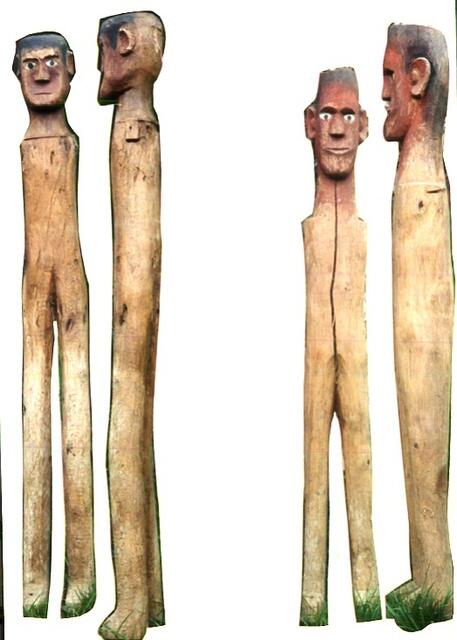 Erinnerungsfiguren der Toraja, Sulawesi