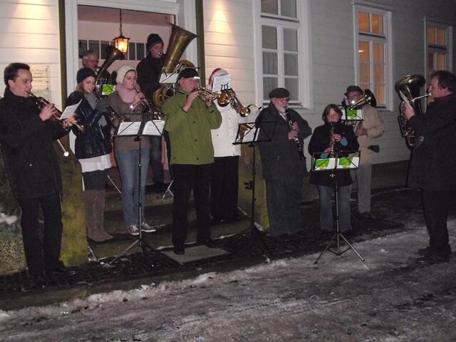 Heiligabend 2009 nach der Mitternachtsmesse