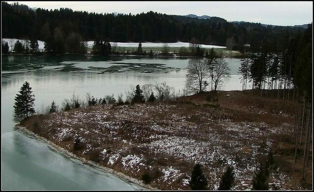 Blick von der Lechtalbrücke