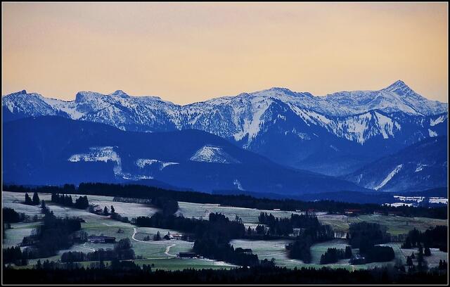 Blick vom Hohenpeißenberg