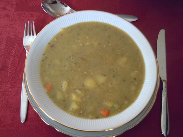 Morgen schmeckt die Suppe gewärmt auch noch sehr gut.
