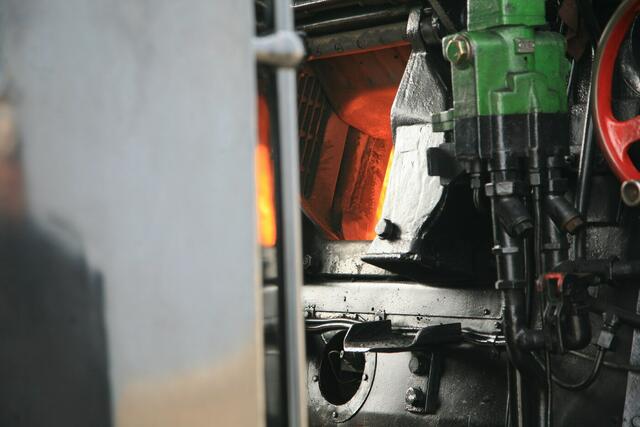Arbeitsplatz (immer schön warm).