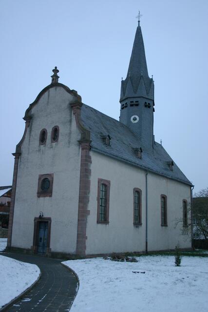 Die Kleinseelheimer Kirche wurde in der Mitte des 16. Jahrhunderts erbaut.