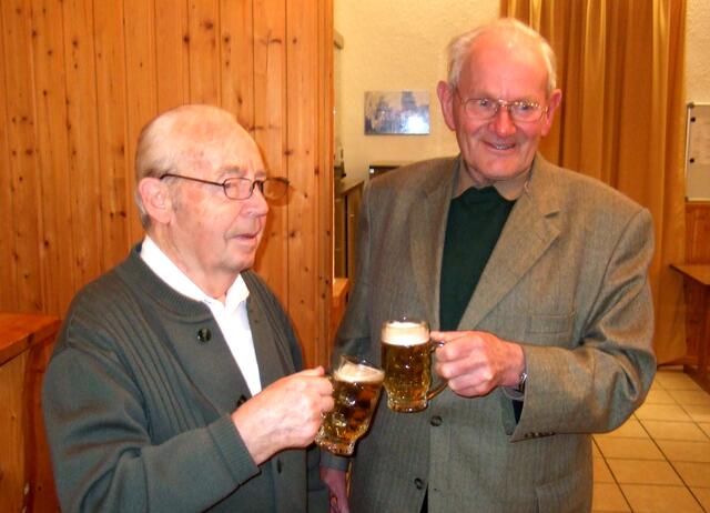 Unser "Guter Geist" und unser Ehrenmitglied