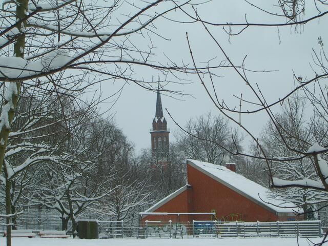 St. Martin und der Spielpark im von-Alten-Garten