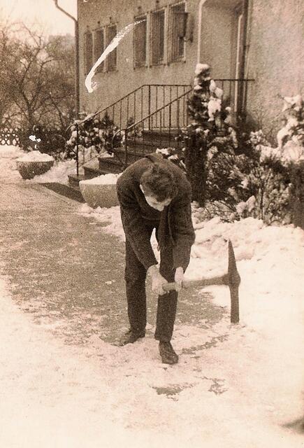 Jack Kirchhoff † an der Pickhacke.
