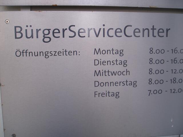 Hier werden die Bürger repariert! (?)