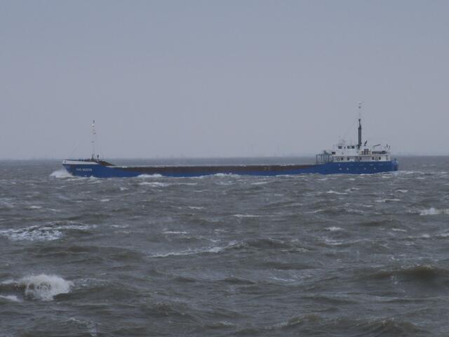 Dieses Schiff kam aus Hamburg