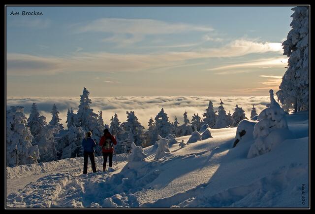 Rückweg vom Brocken