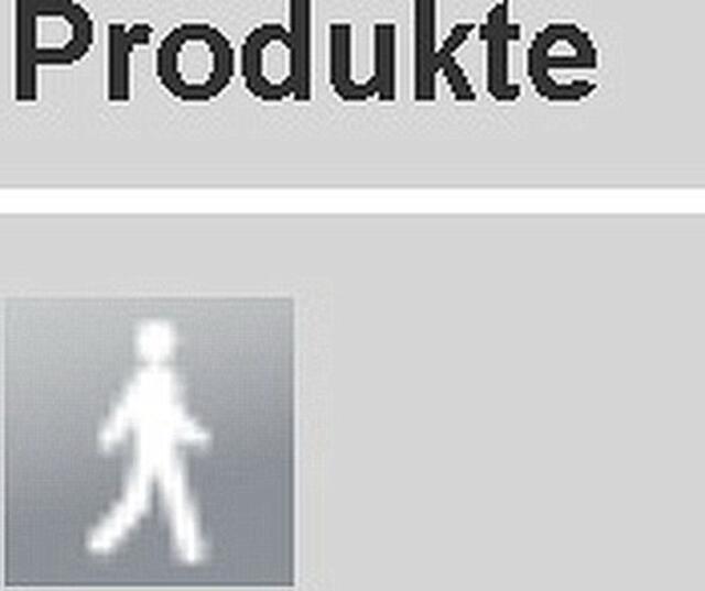 Der Zu-Fußweg ist ein Produkt der Deutschen Bahn AG - nur aufgepasst: der Kerl geht ohne Gepäck!